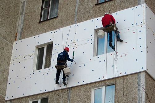 Утепление фасадов здания