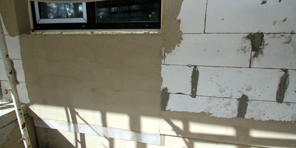 штукатурка фасада альпинистами