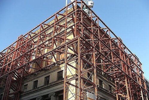 капитальный ремонт фасада альпинистами